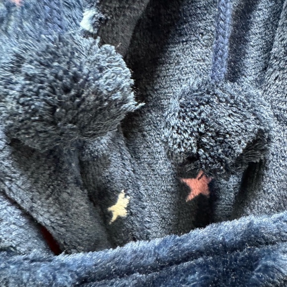 Women’s XXL Blue Velvet Robe Size XXL - Picture 5 of 6